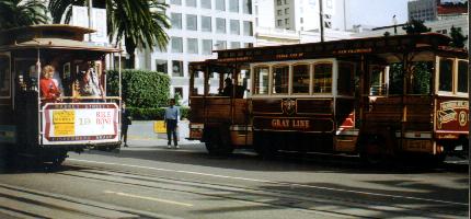 Fake cable car