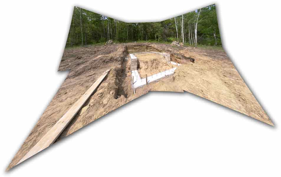 footings on May 26, 2003