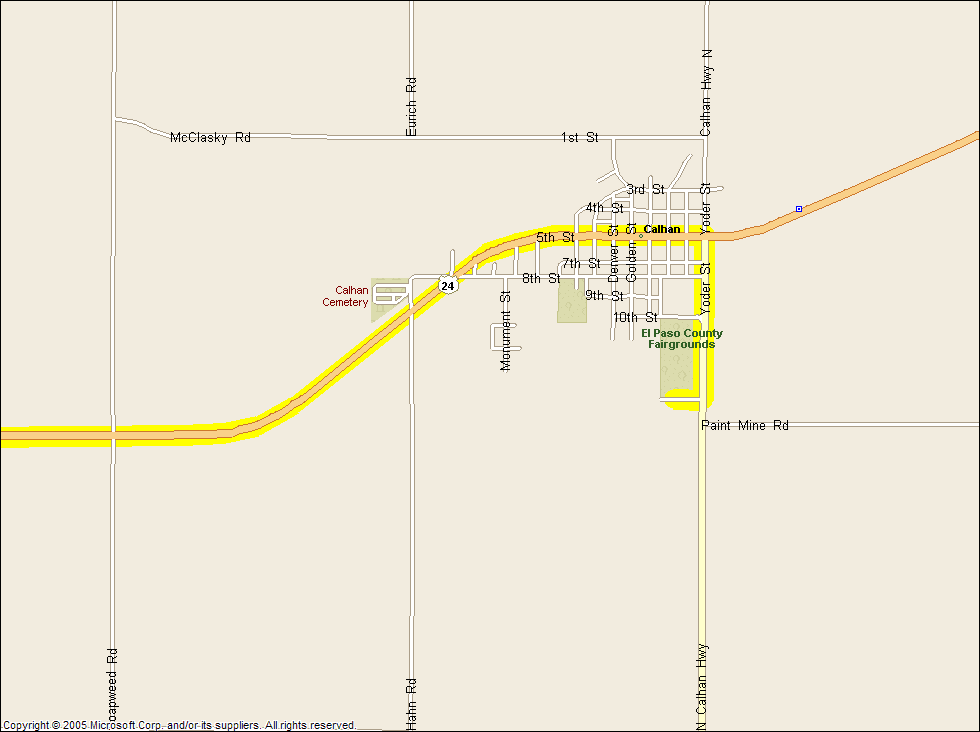 Colo Spgs to El Paso County Fairgrounds