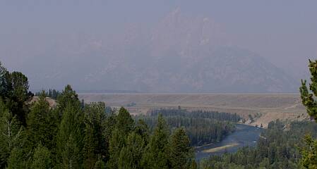 teton view obscured by smoke