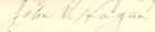 Hagan, John Van signature May 7, 1899.jpg (4110 bytes)