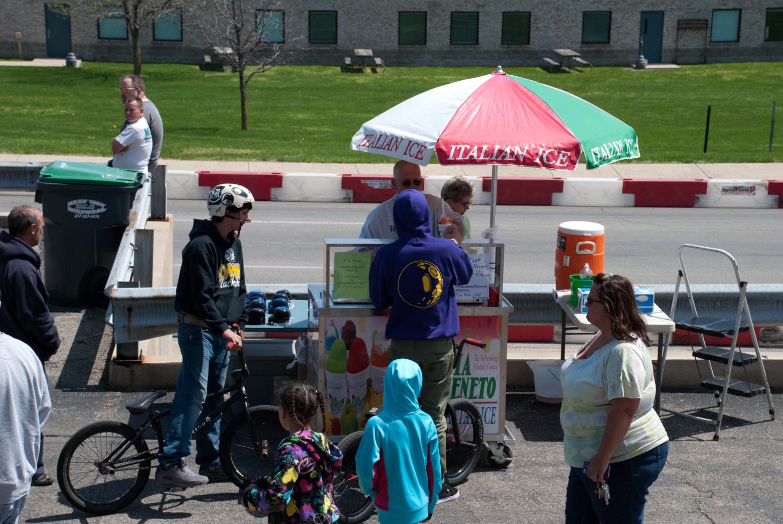 The ice cream man