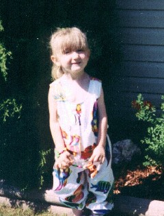 A picture of my daughter