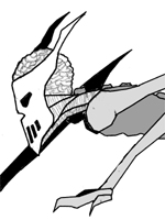 Sketch of Demonic Slasher