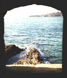 A view of the Fal Estuary from St. Mawes Castle.